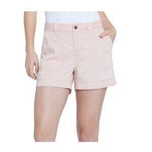 7 For All Mankind Denim Cuffed Shorts 29 Pastel Pink Soft Girl Coquette Fall
